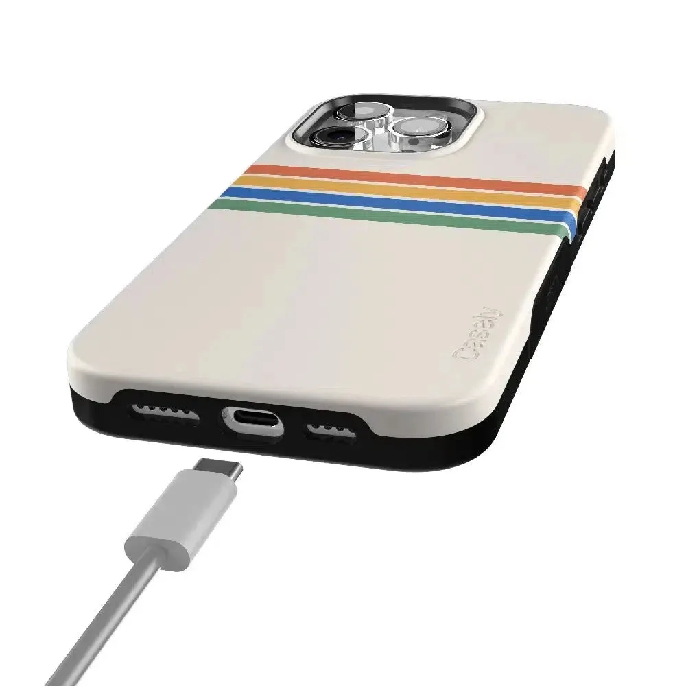 Hot Deal Totally Groovy | Rainbow Stripes Color Block Case  Almost Gone!