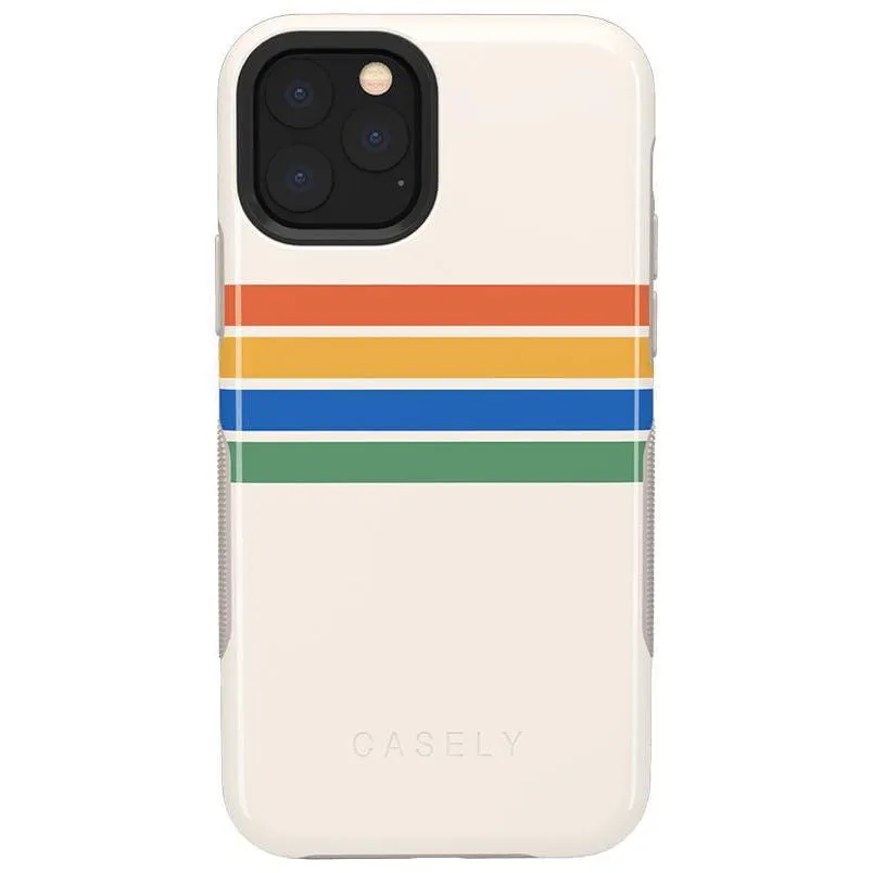 Hot Deal Totally Groovy | Rainbow Stripes Color Block Case  Almost Gone!