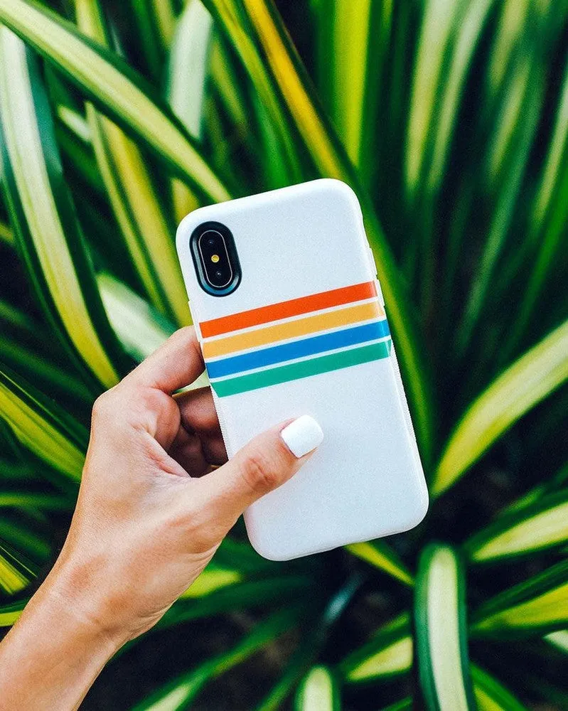 Hot Deal Totally Groovy | Rainbow Stripes Color Block Case  Almost Gone!