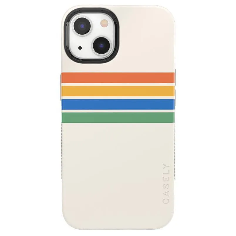 Hot Deal Totally Groovy | Rainbow Stripes Color Block Case  Almost Gone!