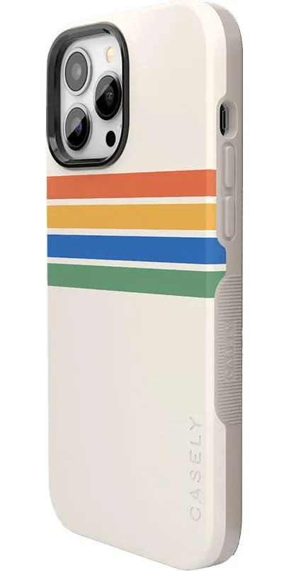 Hot Deal Totally Groovy | Rainbow Stripes Color Block Case  Almost Gone!