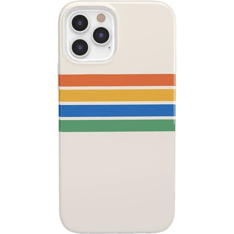 Hot Deal Totally Groovy | Rainbow Stripes Color Block Case  Almost Gone!
