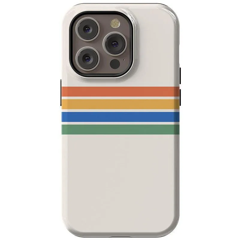 Hot Deal Totally Groovy | Rainbow Stripes Color Block Case  Almost Gone!