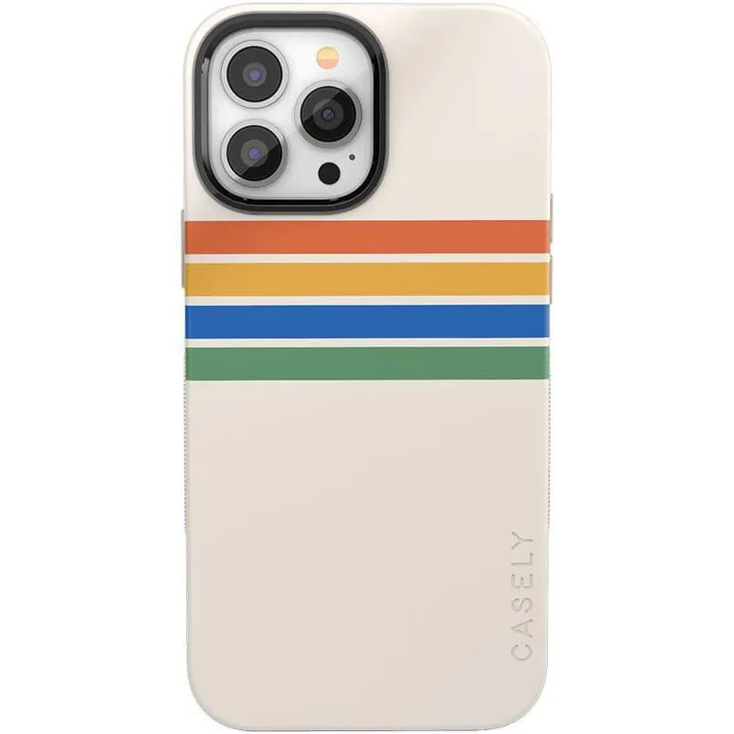 Hot Deal Totally Groovy | Rainbow Stripes Color Block Case  Almost Gone!