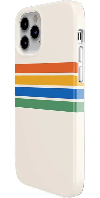Hot Deal Totally Groovy | Rainbow Stripes Color Block Case  Almost Gone!