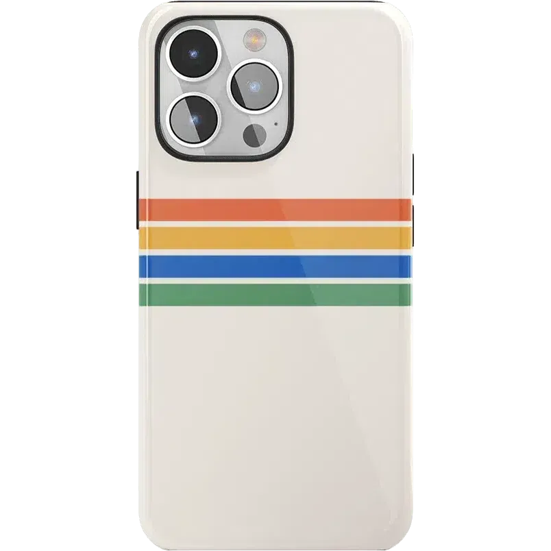 Hot Deal Totally Groovy | Rainbow Stripes Color Block Case  Almost Gone!