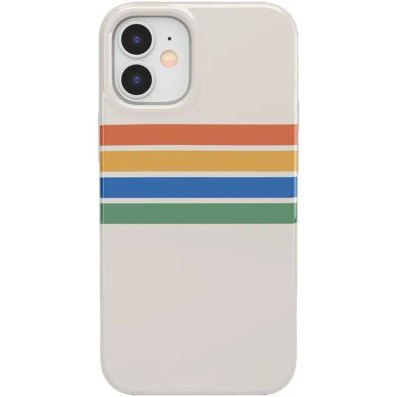 Hot Deal Totally Groovy | Rainbow Stripes Color Block Case  Almost Gone!