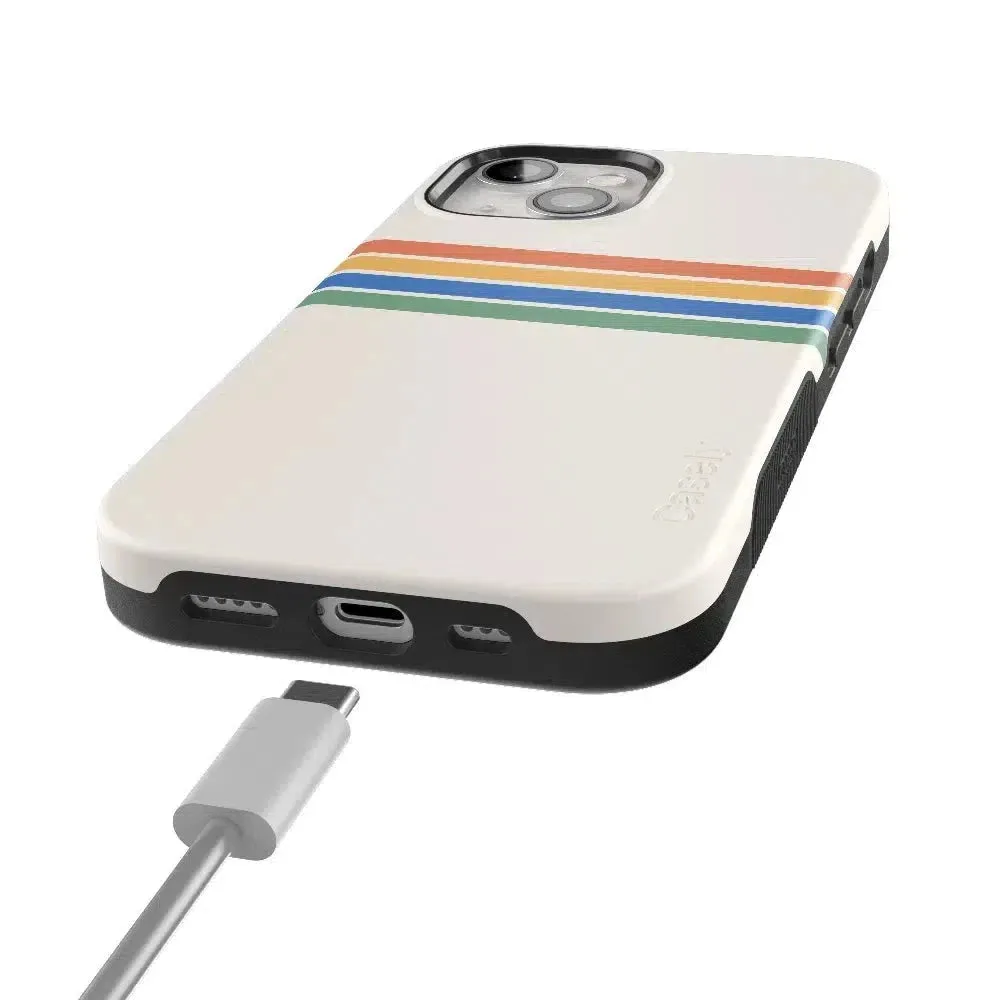 Hot Deal Totally Groovy | Rainbow Stripes Color Block Case  Almost Gone!