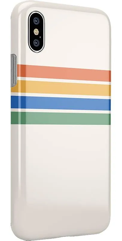 Hot Deal Totally Groovy | Rainbow Stripes Color Block Case  Almost Gone!