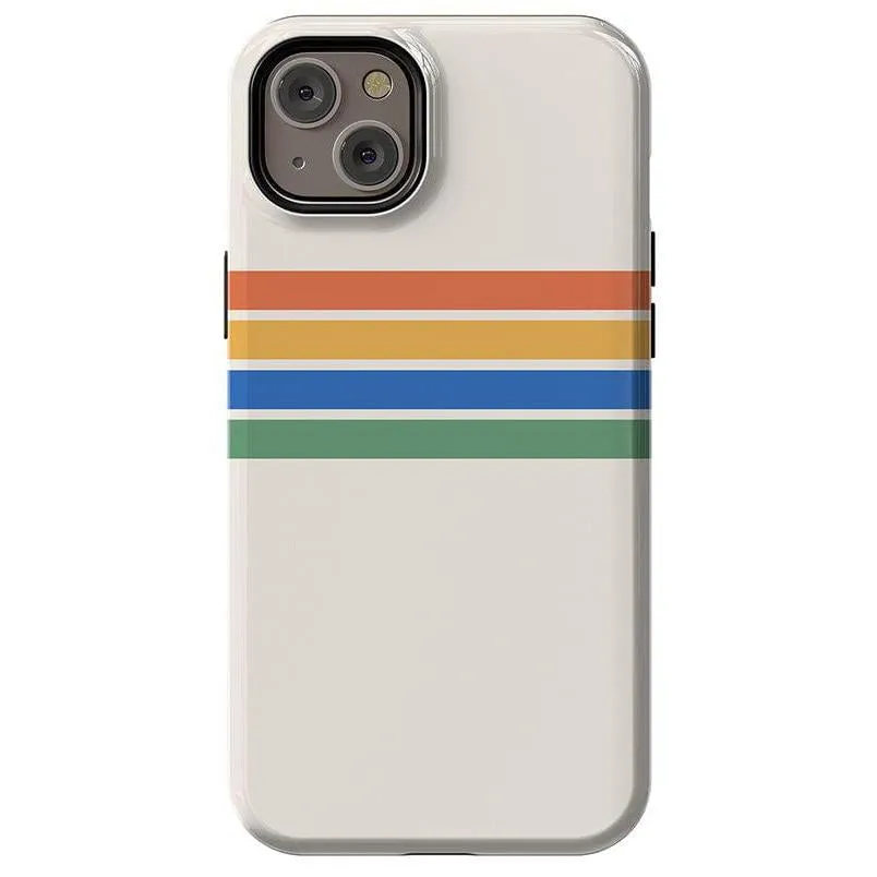 Hot Deal Totally Groovy | Rainbow Stripes Color Block Case  Almost Gone!