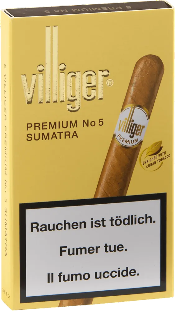 Hot Deal Villiger Premium No. 5 Sumatra 5 Stck  Limited Availability!