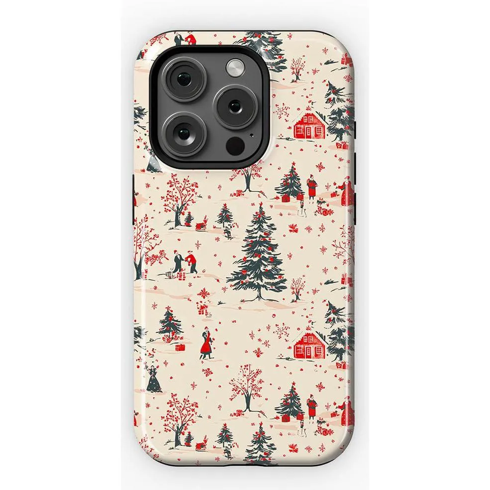 Hot Deal Winter Nostalgia | Vintage Holiday Case  Dont Miss Out!
