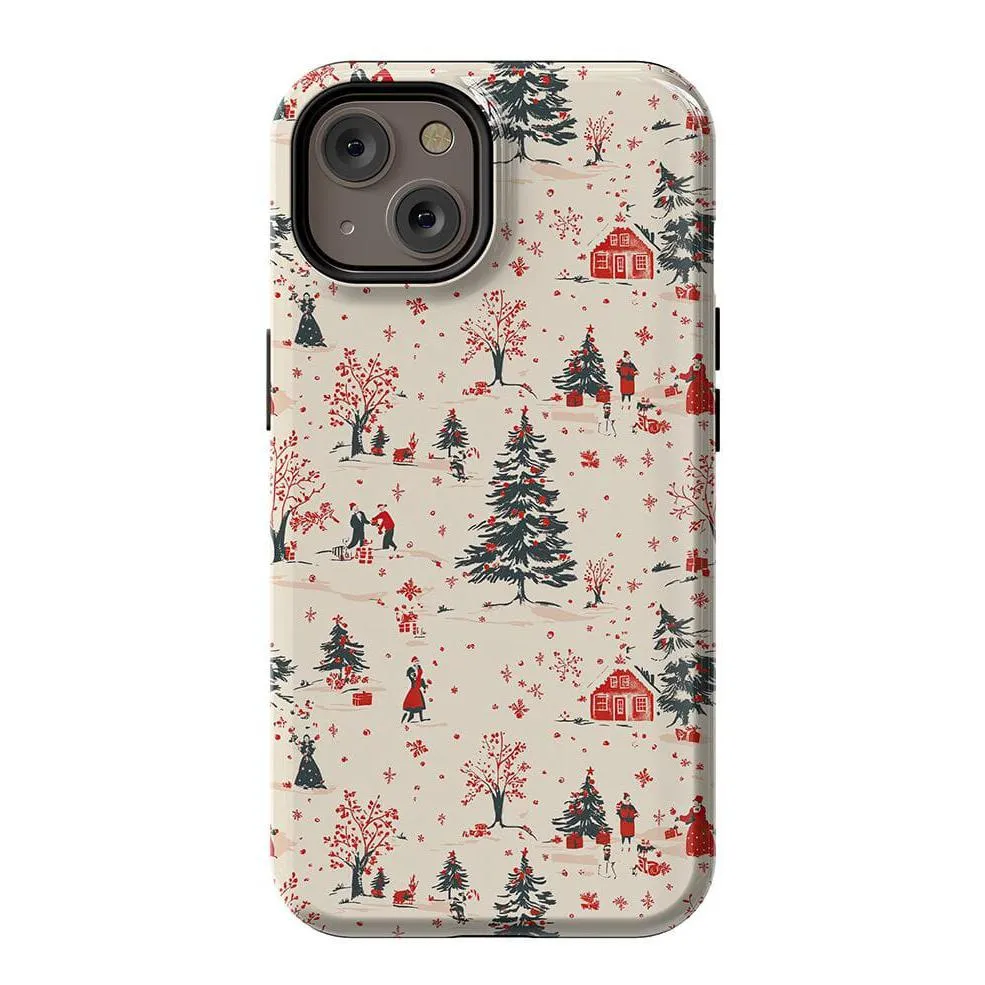Hot Deal Winter Nostalgia | Vintage Holiday Case  Dont Miss Out!