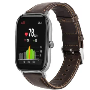 Hot Deal Xiaomi Amazfit GTS Leather Strap (Dark Brown)  Limited Stock!