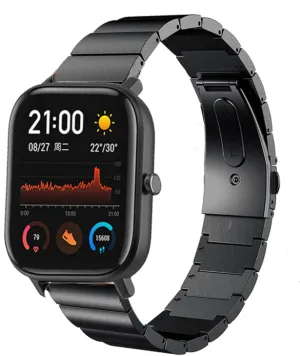 Hot Deal Xiaomi Amazfit GTS Metal Strap (Black)  Today Only!
