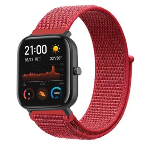 Hot Deal Xiaomi Amazfit GTS Nylon Strap (Red)  Stylish & Comfortable