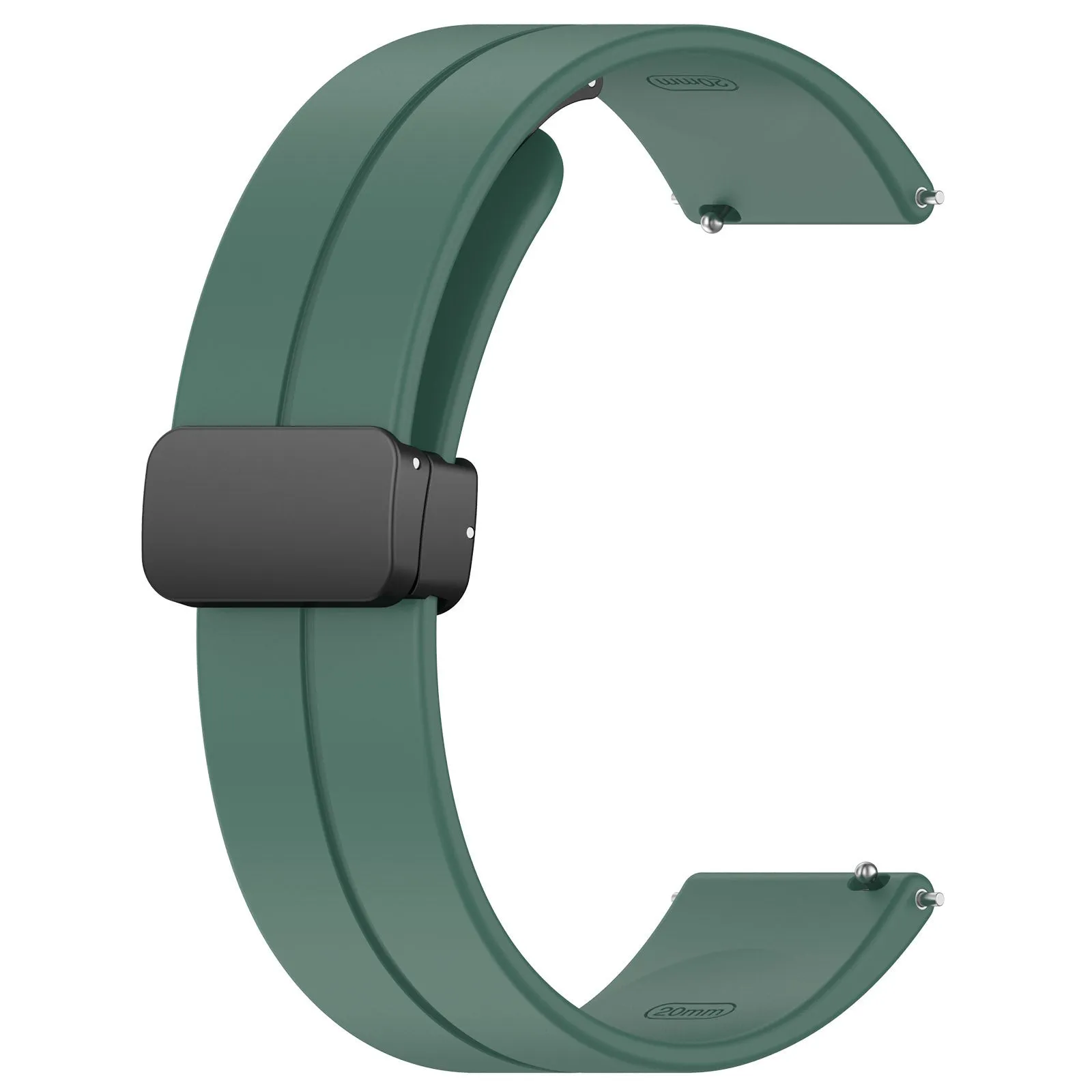 Hot Deal Xiaomi Amazfit GTS Silicone Strap D-Buckle (Dark Green)  Last Few Pieces!
