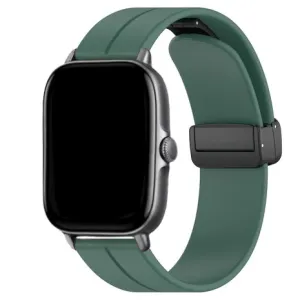 Hot Deal Xiaomi Amazfit GTS Silicone Strap D-Buckle (Dark Green)  Last Few Pieces!