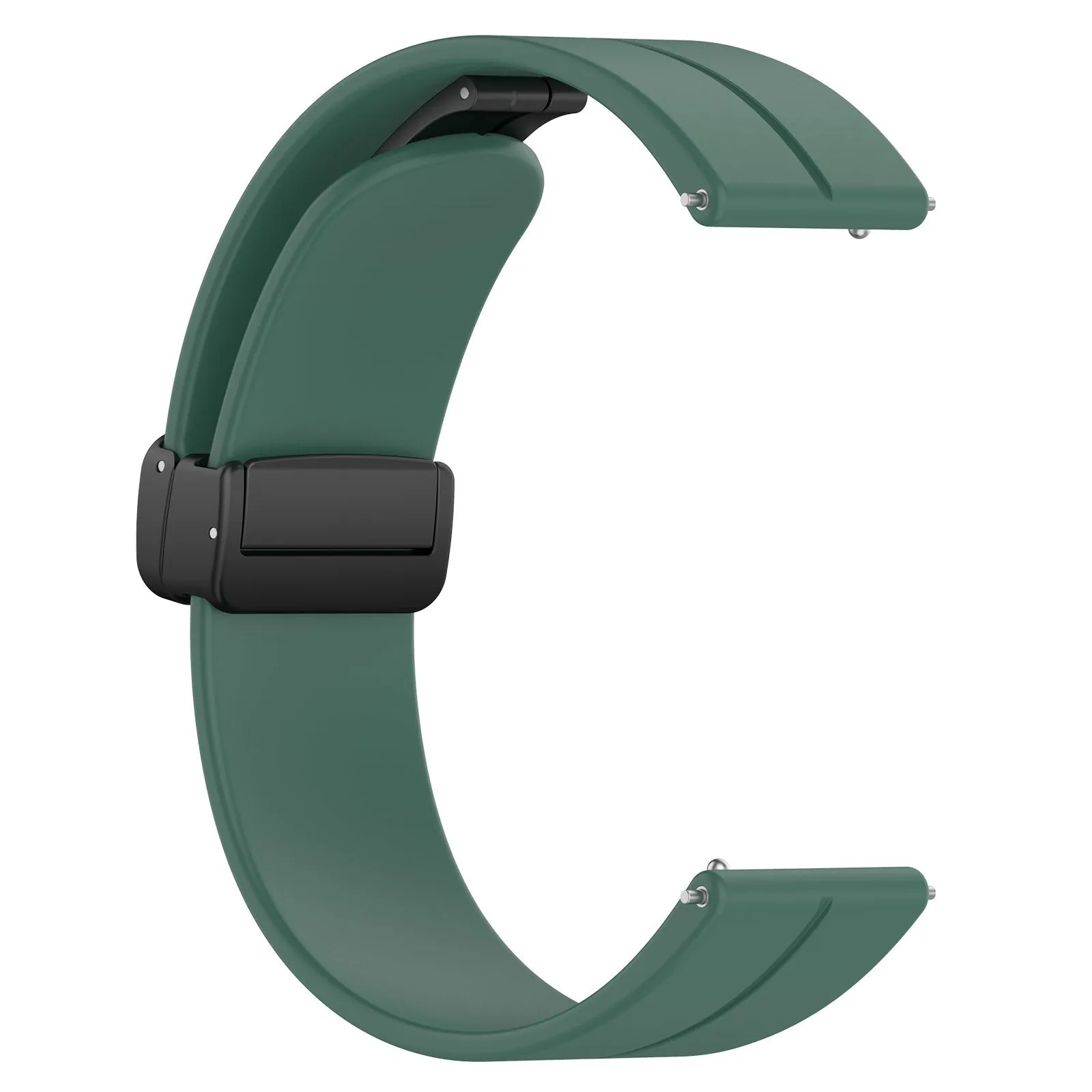 Hot Deal Xiaomi Amazfit GTS Silicone Strap D-Buckle (Dark Green)  Last Few Pieces!