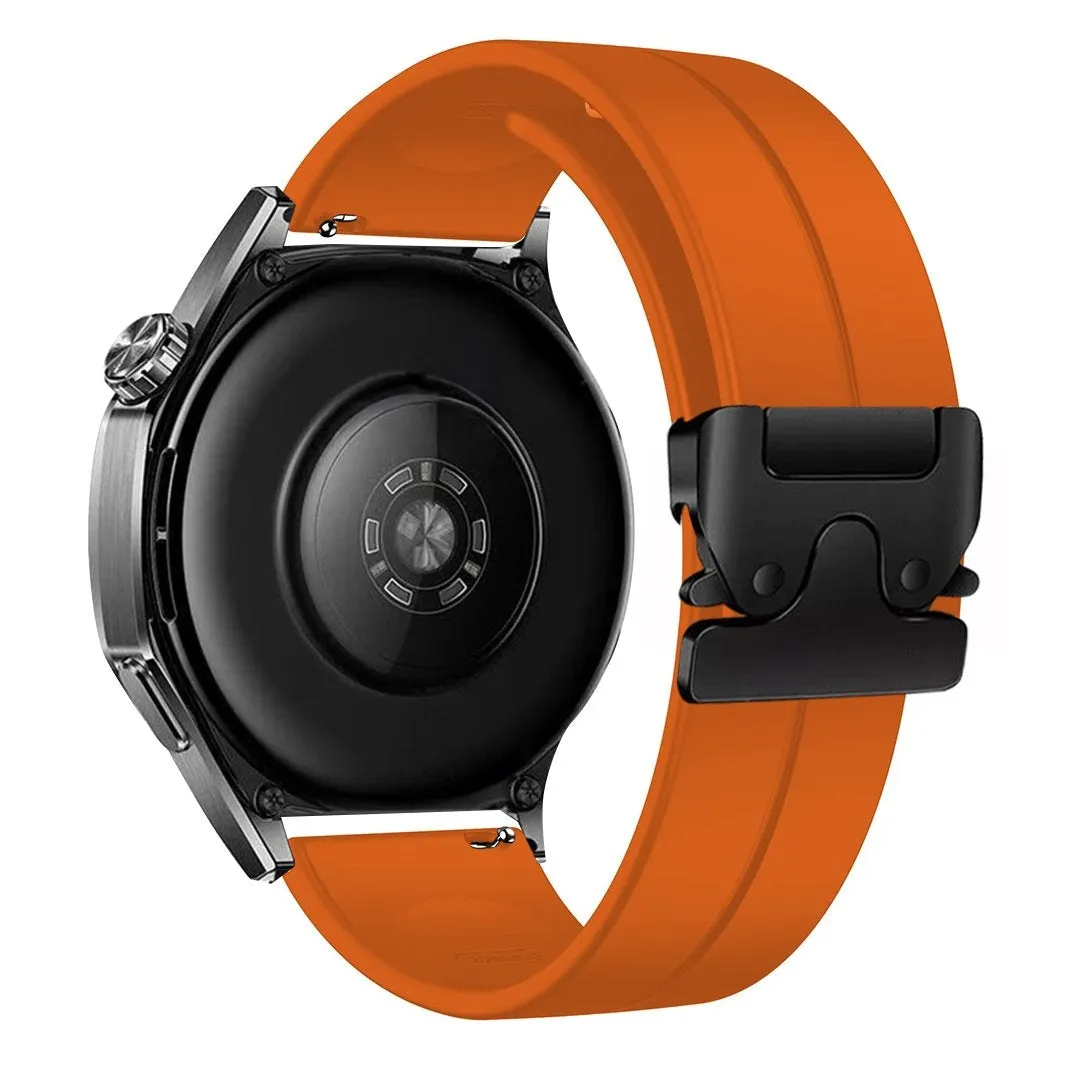 Hot Deal Xiaomi Amazfit GTS Silicone Strap with P-Buckle (Orange)  Last Chance!