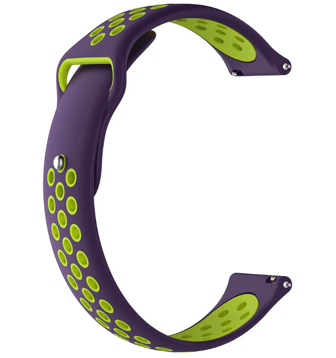 Hot Deal Xiaomi Amazfit GTS Sport Strap (Purple/Yellow)  Limited Availability!