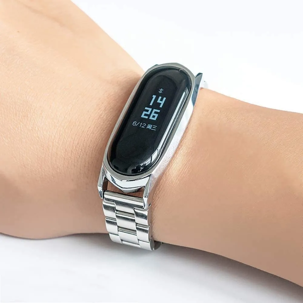 Hot Deal Xiaomi Mi Band 5 Steel Strap (Silver)  Limited Availability!