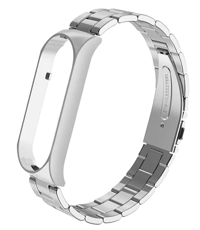 Hot Deal Xiaomi Mi Band 5 Steel Strap (Silver)  Limited Availability!