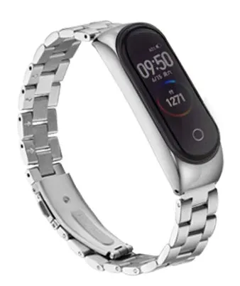 Hot Deal Xiaomi Mi Band 5 Steel Strap (Silver)  Limited Availability!