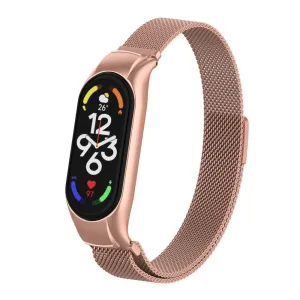Hot Deal Xiaomi Mi Band 7 Milanese Strap (Pink)  Dont Miss Out!
