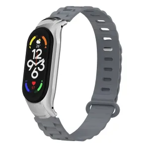 Hot Deal Xiaomi Mi Band 7 TPU Strap with Frame (Dark Grey)  Going Fast!