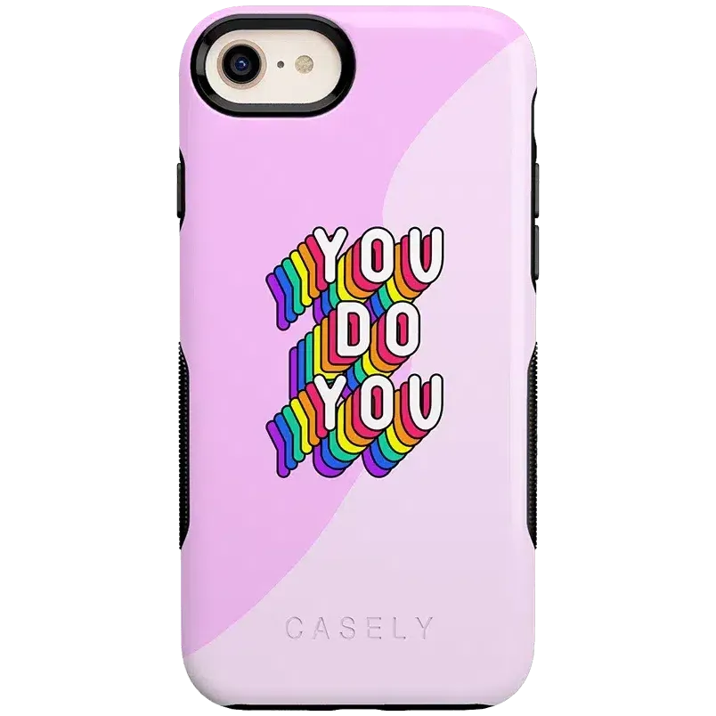 Hot Deal YOU DO YOU | Purple Print iPhone Case  Last Few Pieces!