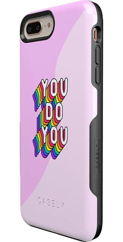 Hot Deal YOU DO YOU | Purple Print iPhone Case  Last Few Pieces!