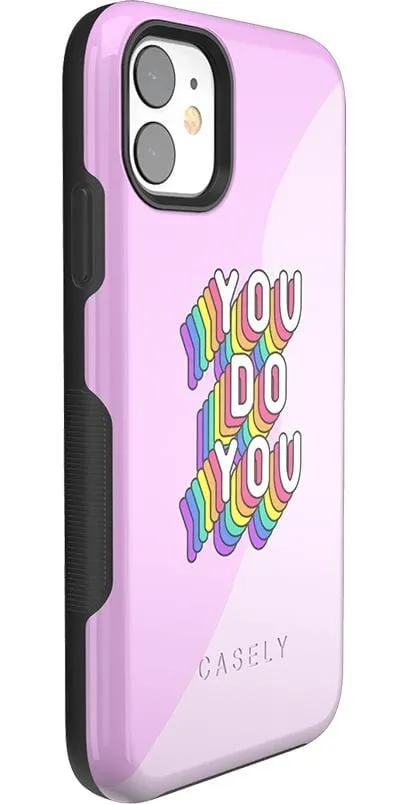 Hot Deal YOU DO YOU | Purple Print iPhone Case  Last Few Pieces!