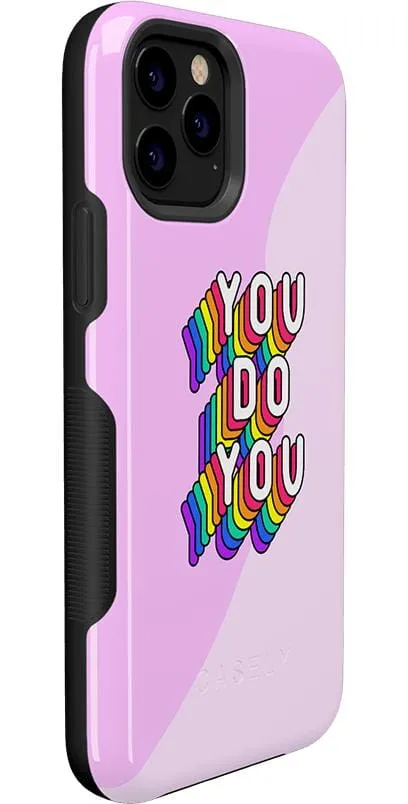 Hot Deal YOU DO YOU | Purple Print iPhone Case  Last Few Pieces!