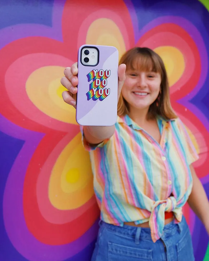 Hot Deal YOU DO YOU | Purple Print iPhone Case  Last Few Pieces!