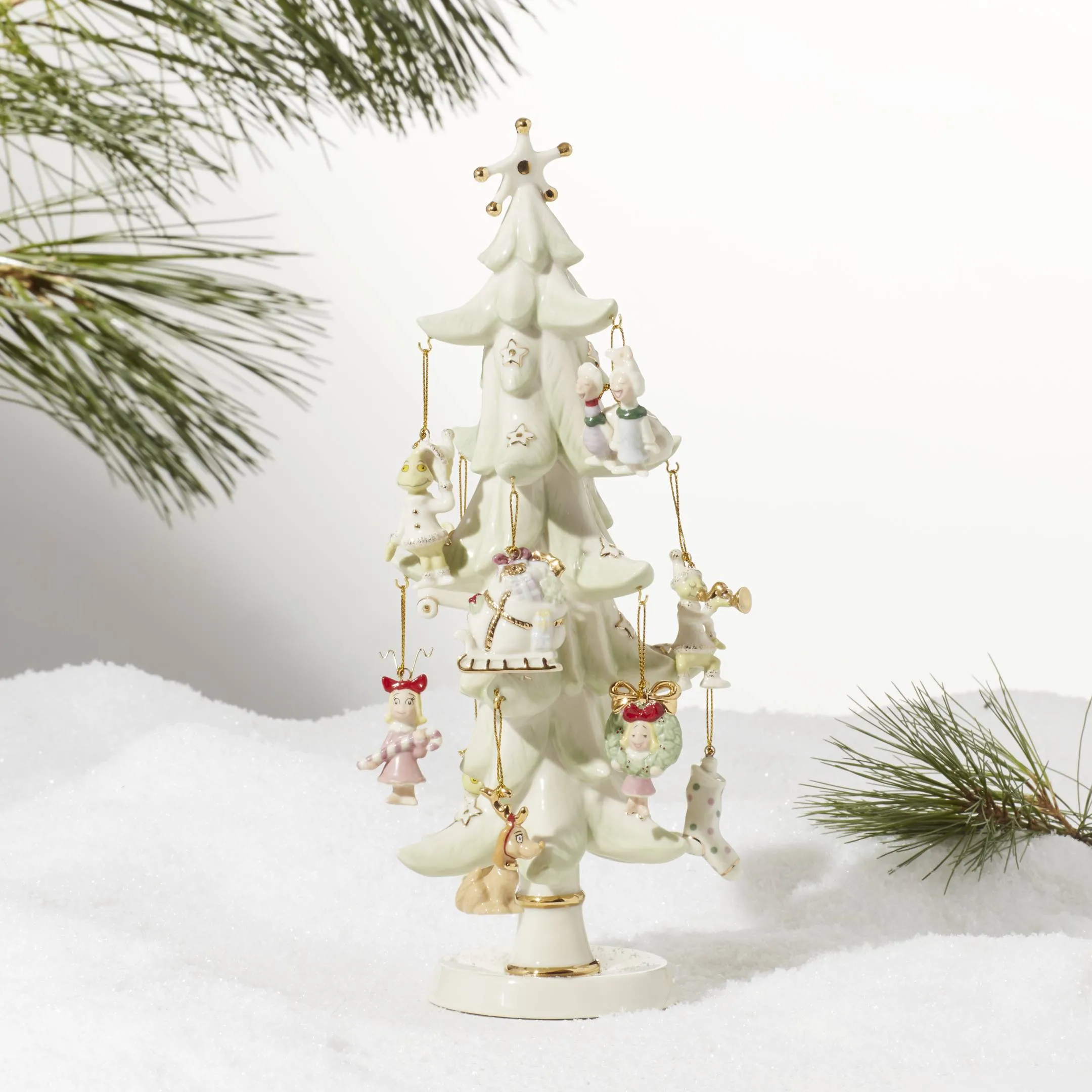 How The Grinch Stole Christmas 12-Piece Ornament Set Lenox