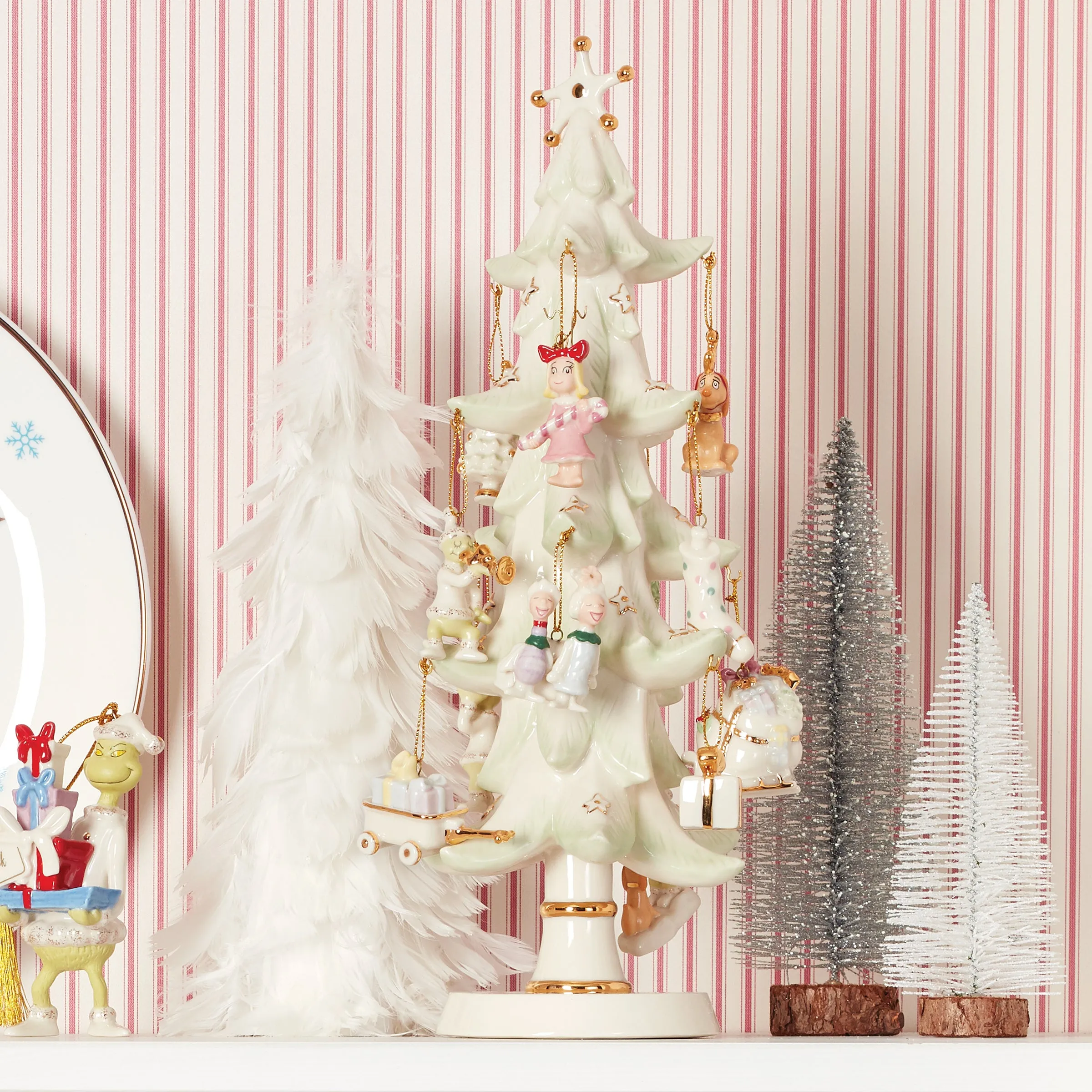 How The Grinch Stole Christmas 12-Piece Ornament Set Lenox