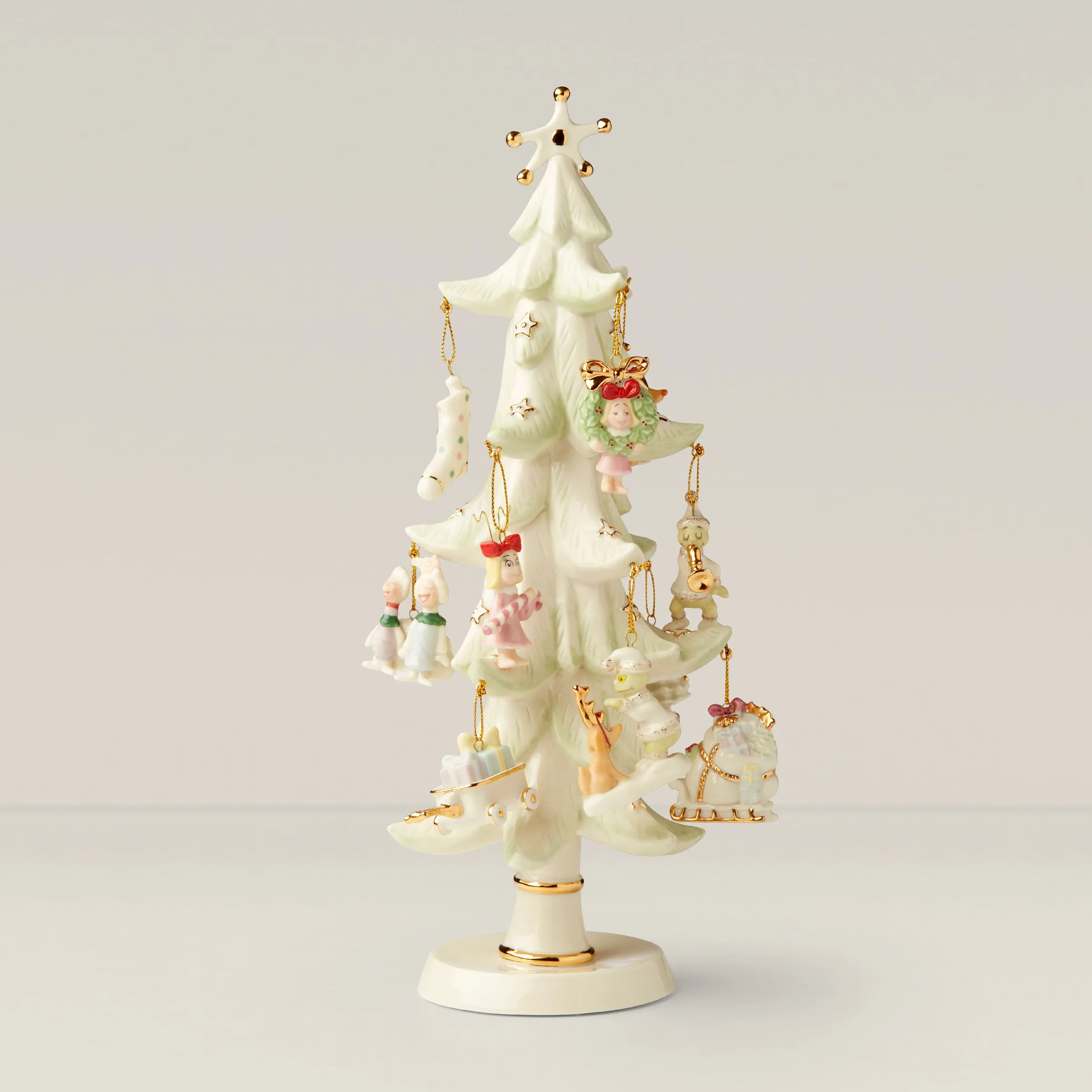 How The Grinch Stole Christmas 12-Piece Ornament Tree Lenox