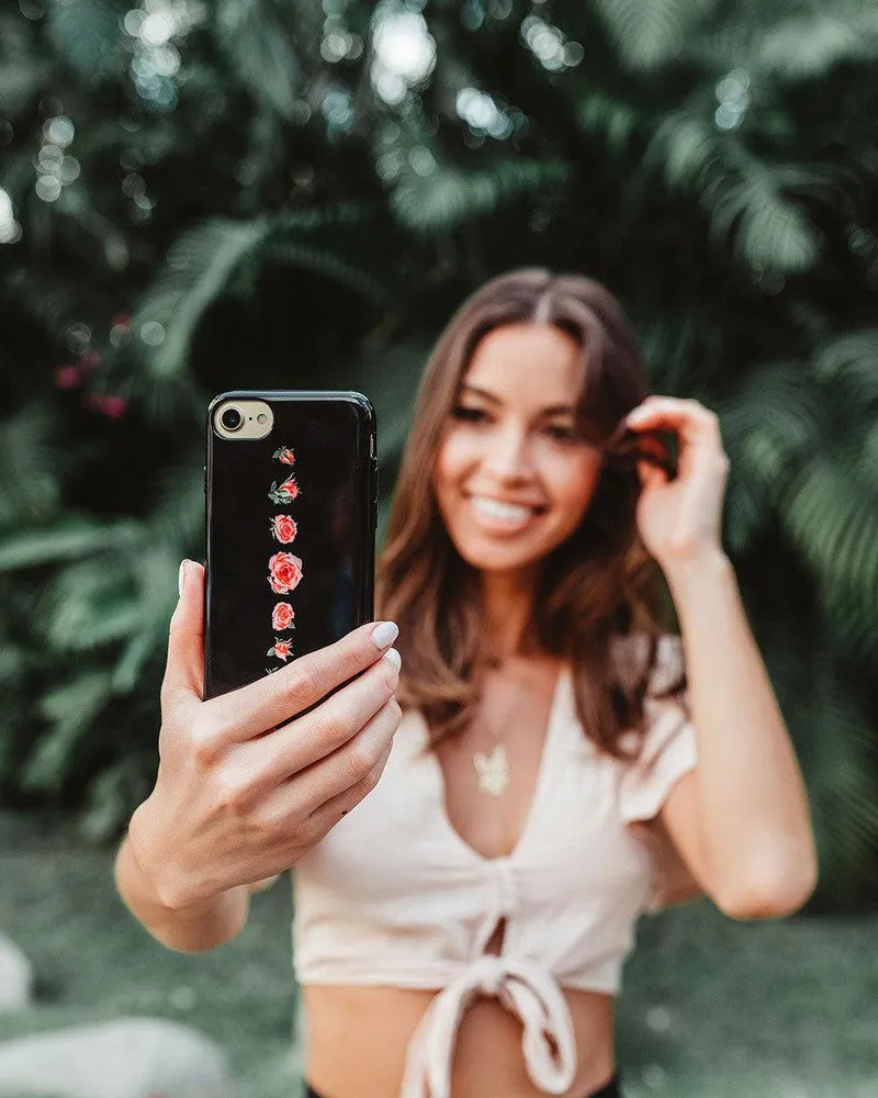 Insta-Worthy Accept the Rose | Blooming Red Rose Floral Case  Dont Miss Out!