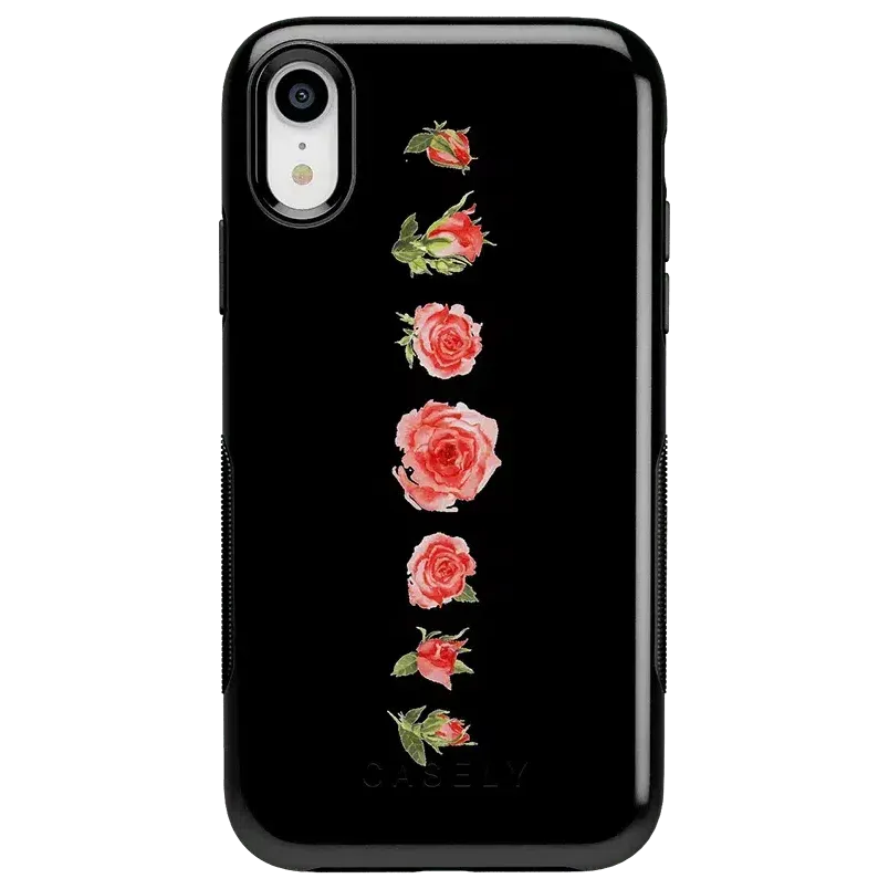 Insta-Worthy Accept the Rose | Blooming Red Rose Floral Case  Dont Miss Out!