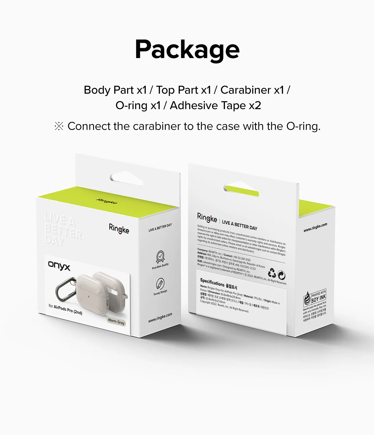Insta-Worthy AirPods Pro 2 Case | Onyx  Limited Availability!