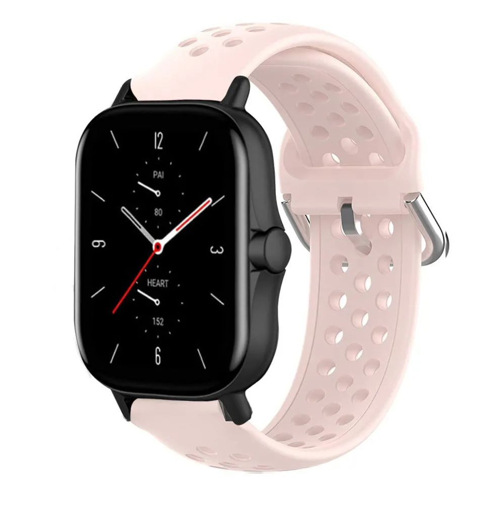 Insta-Worthy Amazfit GTS 2 Breathable Strap (Pink)  Last Chance!