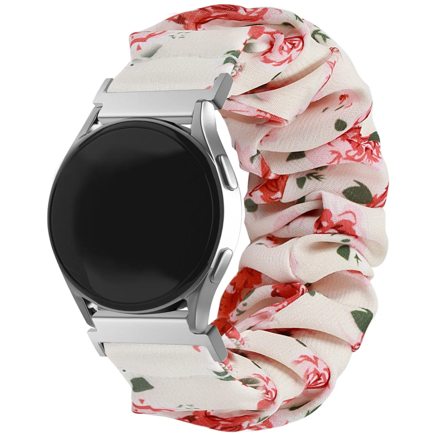 Insta-Worthy Amazfit GTS 2 Scrunchie Strap (Flowers)  Last Few Pieces!