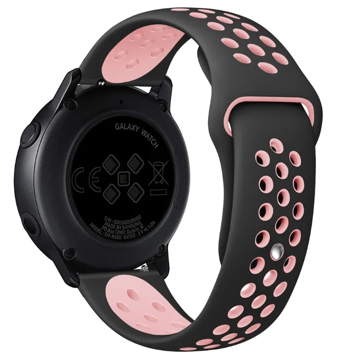Insta-Worthy Amazfit GTS 2 Sport Strap (Black/Pink)  Going Fast!