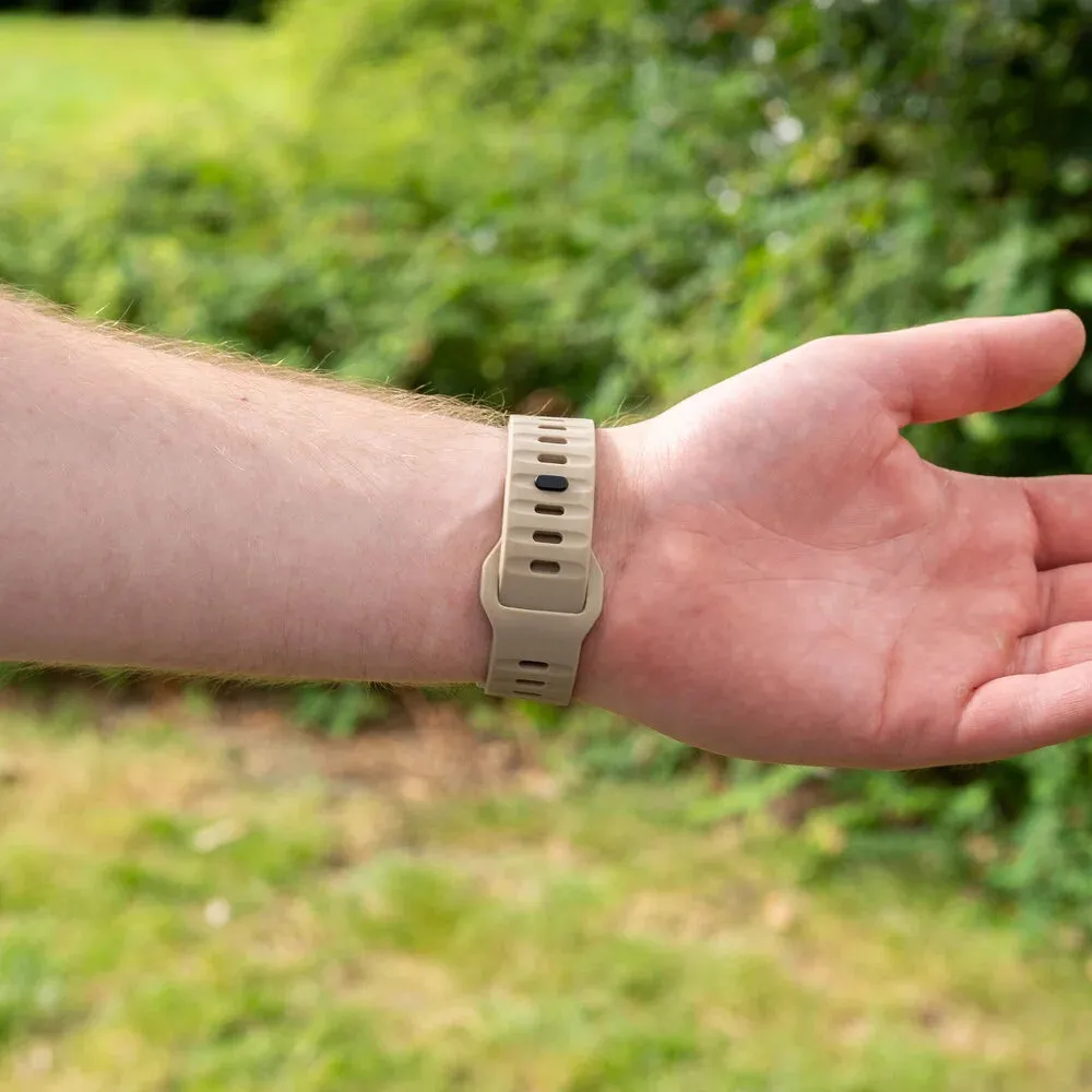 Insta-Worthy Amazfit GTS 4 Outdoor Silicone Strap (Beige)  Going Fast!