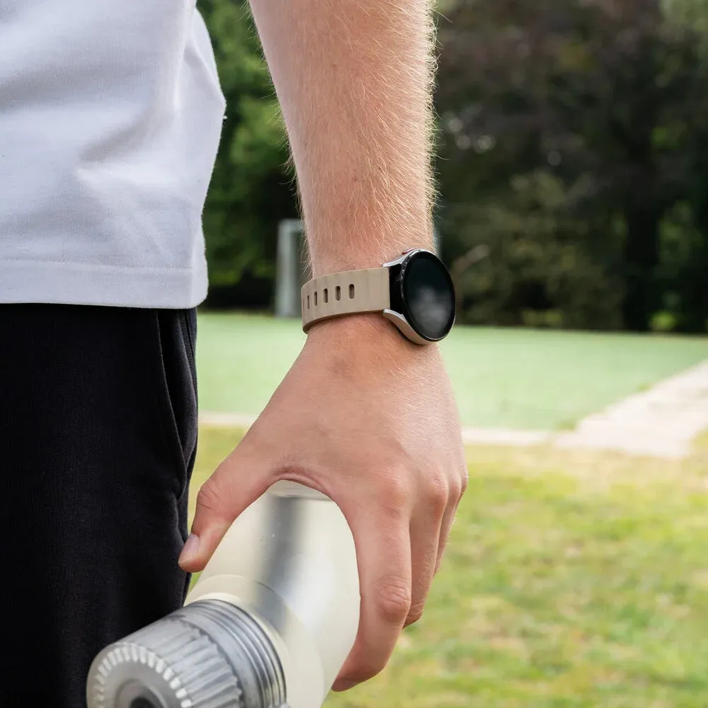 Insta-Worthy Amazfit GTS 4 Outdoor Silicone Strap (Beige)  Going Fast!
