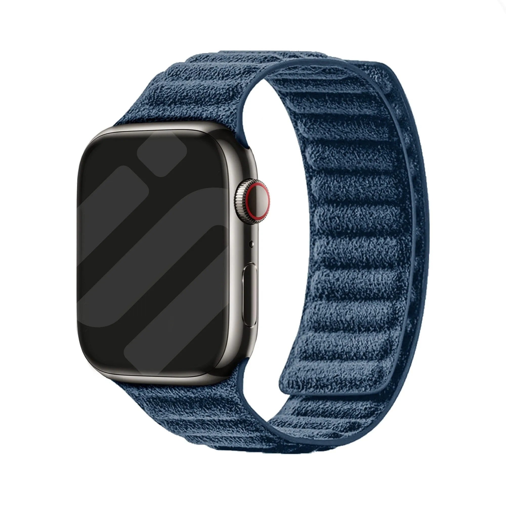 Insta-Worthy Apple Watch Alcantara Strap (Blue)  Ends Soon!