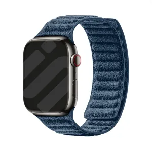 Insta-Worthy Apple Watch Alcantara Strap (Blue)  Ends Soon!