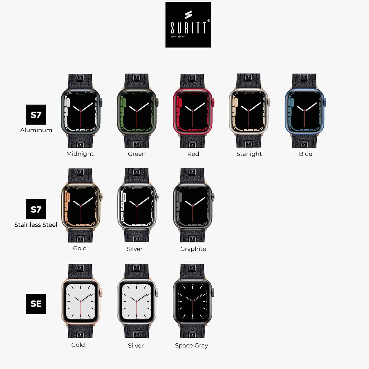 Insta-Worthy Apple Watch Band Oslo Black  Ends Soon!