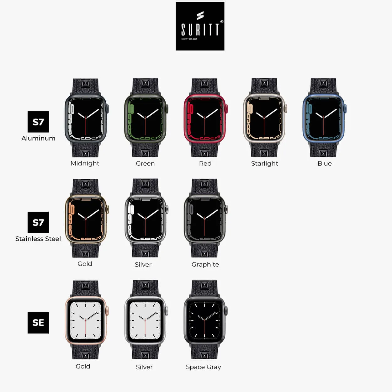 Insta-Worthy Apple Watch Band Oslo Black  Ends Soon!